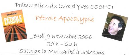 présentation du livre d'yves Cochet